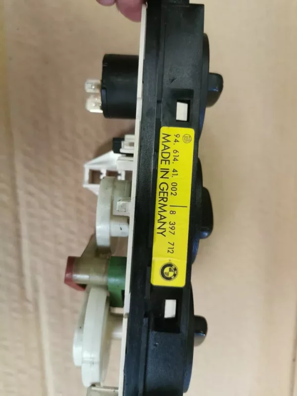 Bmw Z3 Heater Climate Fan Switch Controls 94. 614. 41. 002 / 8 397 712 - Image 4